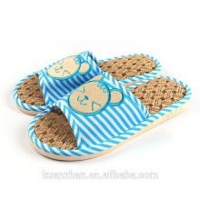 EVA outsole woman indoor slipper printed soft quiet ladies indoor slipper