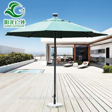 Chinese mobile remote control outdoor canvas parasol fabric