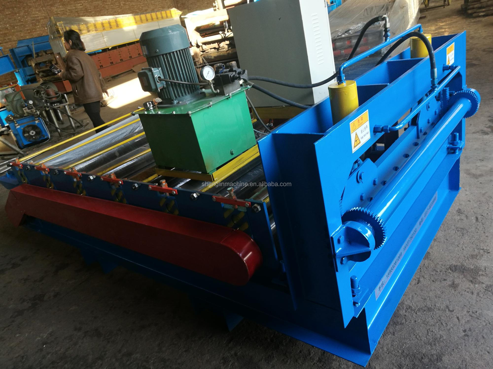 Metal steel sheet straightening machine , Slitting and cutting equipment