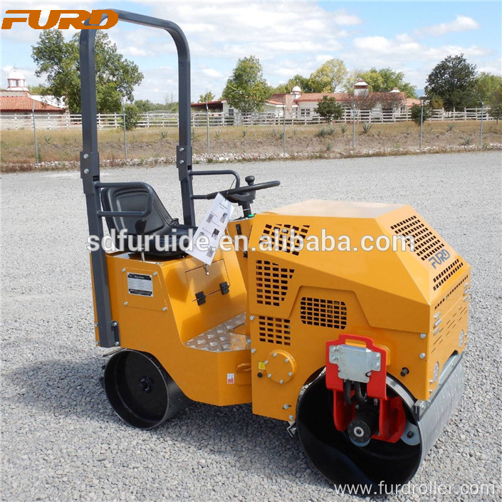 Small Drum Asphalt Road Roller Machine For Sale Fyl-860 Furd Ride On Hydraulic Vibratory Road Roller FYL-860