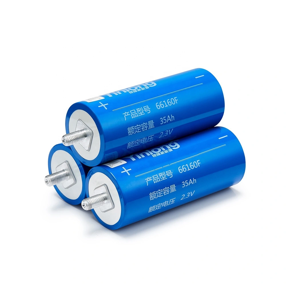 Yin Long Quick-Charging 2.3V 35ah Lithium Titanate Battery Lto Battery Cells
