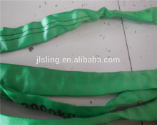 Textile lifting strap strong best quality 3t round slings/printed nylon webbing/polyester webbing