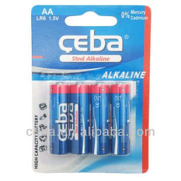 aa alkaline battery/aa lr6 dry battery alkaline battery 1.5v