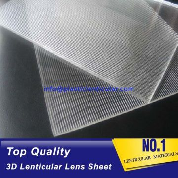 16 lpi plastic lenticular lens sheet matericals 6mm 3d lenticular plastic lenses