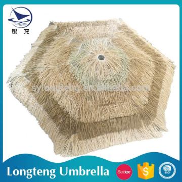 China Manufacturer Adjustable Thatch umbrella Outdoor car sunshade umbrella