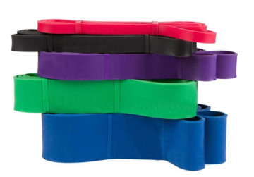 custom logo stretch power fitness loop resistance bands