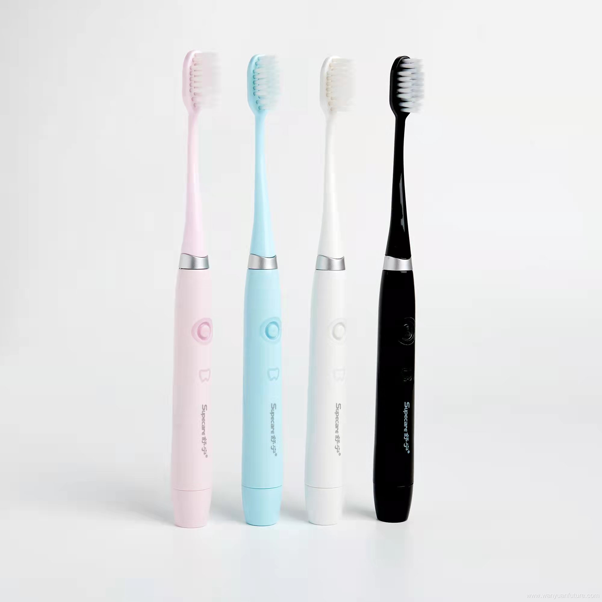 Portable travel sonic rechargeable toothbrush
