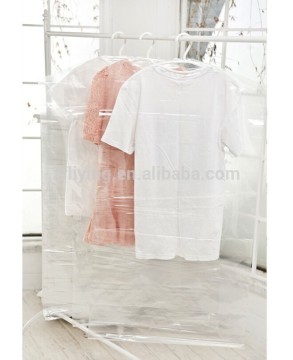 Evening dress plastic garment cover with customized logo