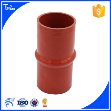 high temperature hump silicone rubber hose with red color