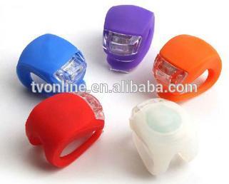 best selling LED silicone light led bicycle bike light