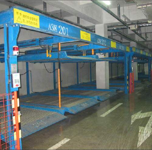 Two Level Lift Sliding Mechanical Parking System