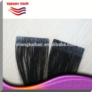 Hair Skin Weft Hair Extension Virgin Pu