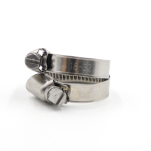 304 American pipe clamp stainless steel hose clamp