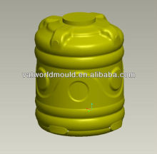 Blow molding water tank