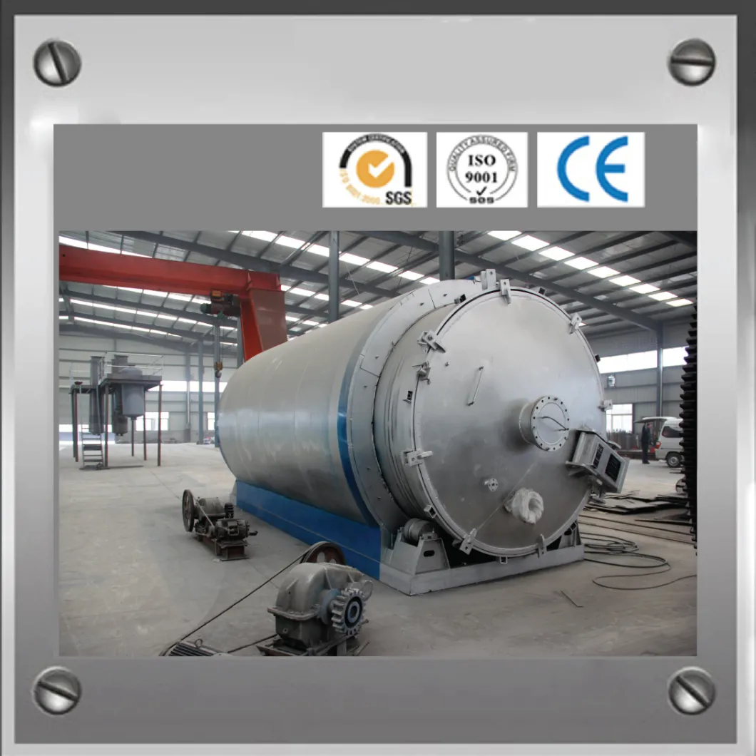 Continuous Waste Tire Pyrolysis Plant with Ce, SGS, ISO High Quality