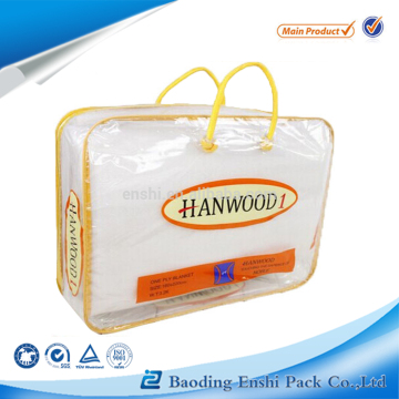PVC packaging bedding comforter duvet blanket bag