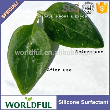 agricultural silicone liquid as surfactant for agro-chemicals