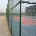 Durable Garden PVC Dilapisi Chain Link Fence