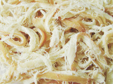 Dried squid slice