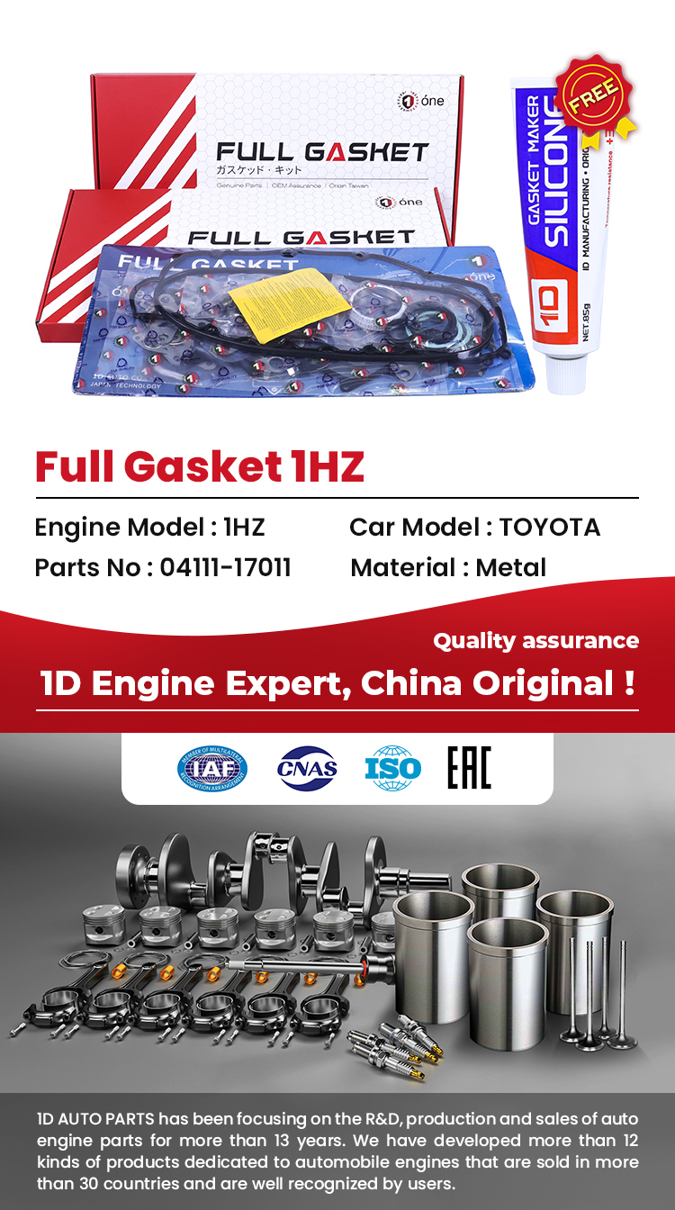 Engine Overhaul Full Gasket Set for Toyota 1HZ