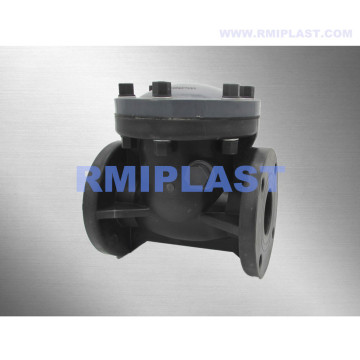 PVC Check Valve Valve Loại mặt bích kết thúc