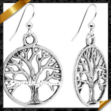 Wholesale Hot Selling Stock Mixed Styles Women Fancy Silver Alloy Long Dangle Earring (FE021)