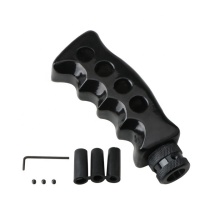 JDMotorsport88 Universal Aluminum Pistol Grip Gear Shift Knob with Adapter