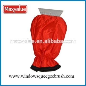 Polyester cheap small glove snow scraper