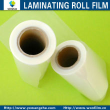 Laminating film on roll