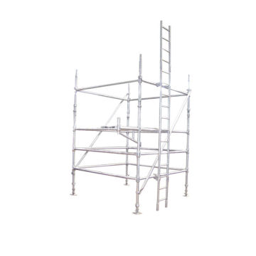 Highly Damage Resistant Galvanized Cuplock System Scaffolding Manual For Architecture / Building