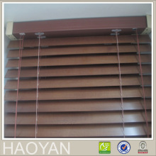 High quality rolling pattern natural window wood screen