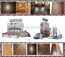 short cycle melamine laminating hot press machine