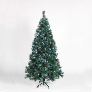 PVC luxury encrypted white LED prelit artificial Christmas tree