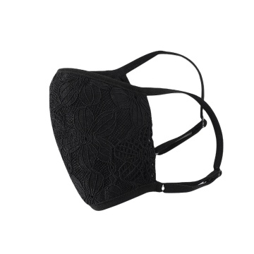 New pure knit silk Face cover three layers