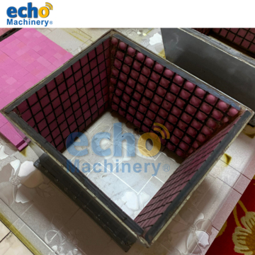 Rubber Ceramic Wear Plates for Feed Chute Liners