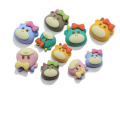 Kawaii Artificial Cow Craft Resin Animal Cabochon Beads for Kids Hair Clip Ornament Scrapbook Making Jewelry Accessory