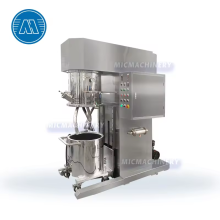 Automatic 300L 100L Cosmetic Emulsifying Vacuum Double Planetary Mixer