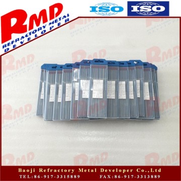 polishing surface 2.4x150 tungsten electrode with red head