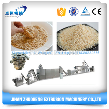 Bread crumbs making processing line machine