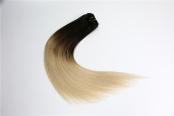 Brazilian Ombre blonde human hair bundles sexy ombre virgin Brazilian hair