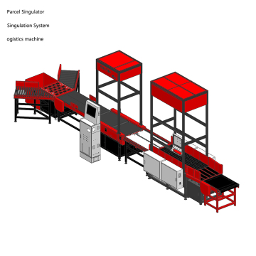 Warehouse Logistic Packages Scanning Singulating System Sorting Machine System Parcel Singulator