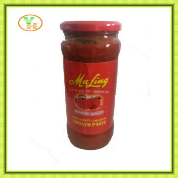 canned toamto paste,jar glass