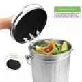 Compost bin 1.0 gallone in acciaio inossidabile cucina da cucina