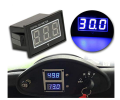 DC4.2-31V Otomotif Digital Voltmeter Gauge-Volt Meter