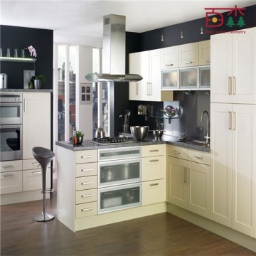 American style PVC vacuum door kitchen cabinet