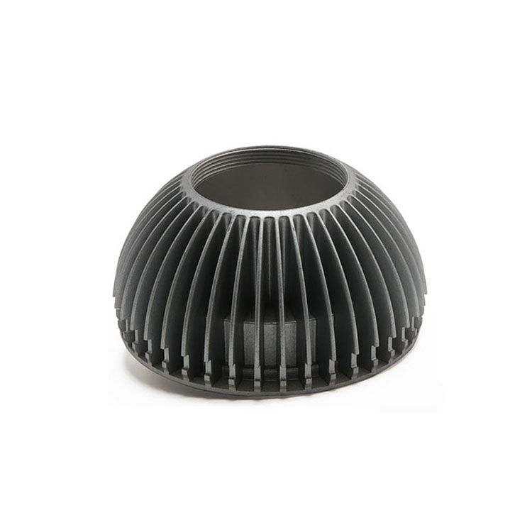 Customized Circular Enclosure Aluminum Die Casting Parts Led Bulb Heat Sink