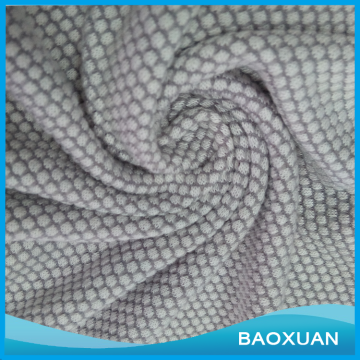 Rayon polyester spandex dot jacquard fabric for garment