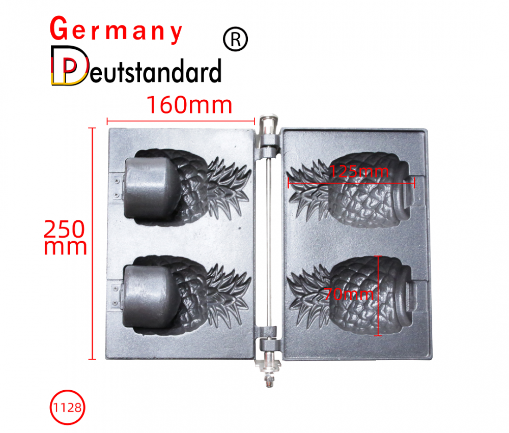 Heiße verkaufte Ananas -Eismaschine