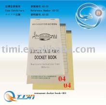 guest check with Duplicate Interleaving Carbon paper