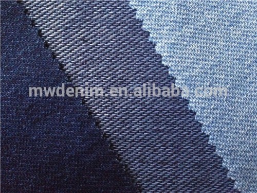 indigo kint 95% cotton 5% elastane fabric